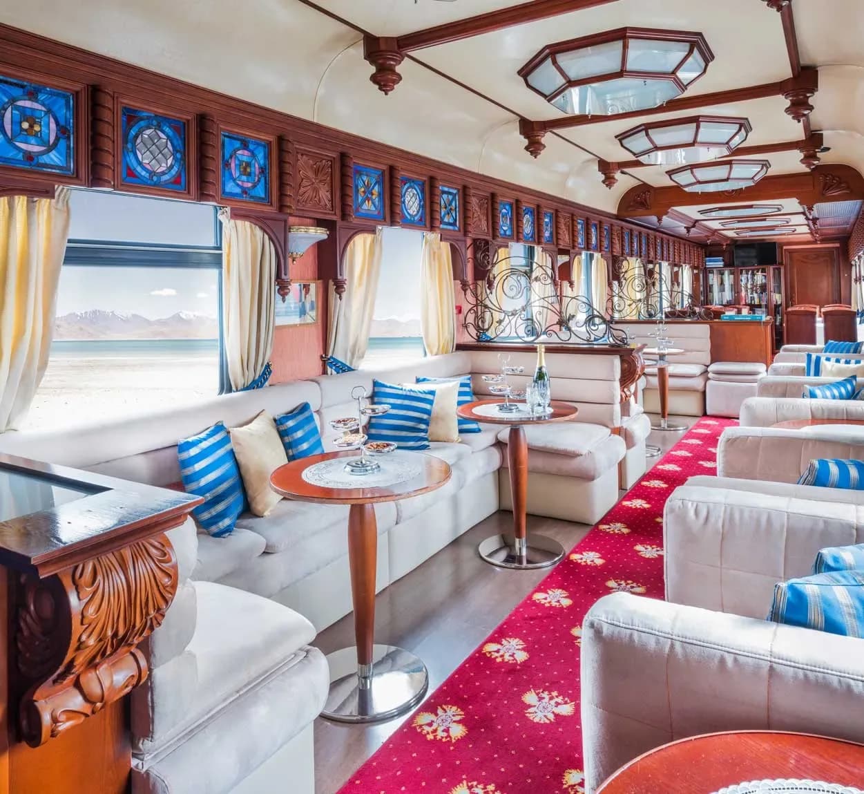 The bar car