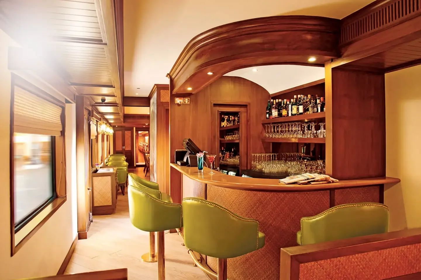 The bar car