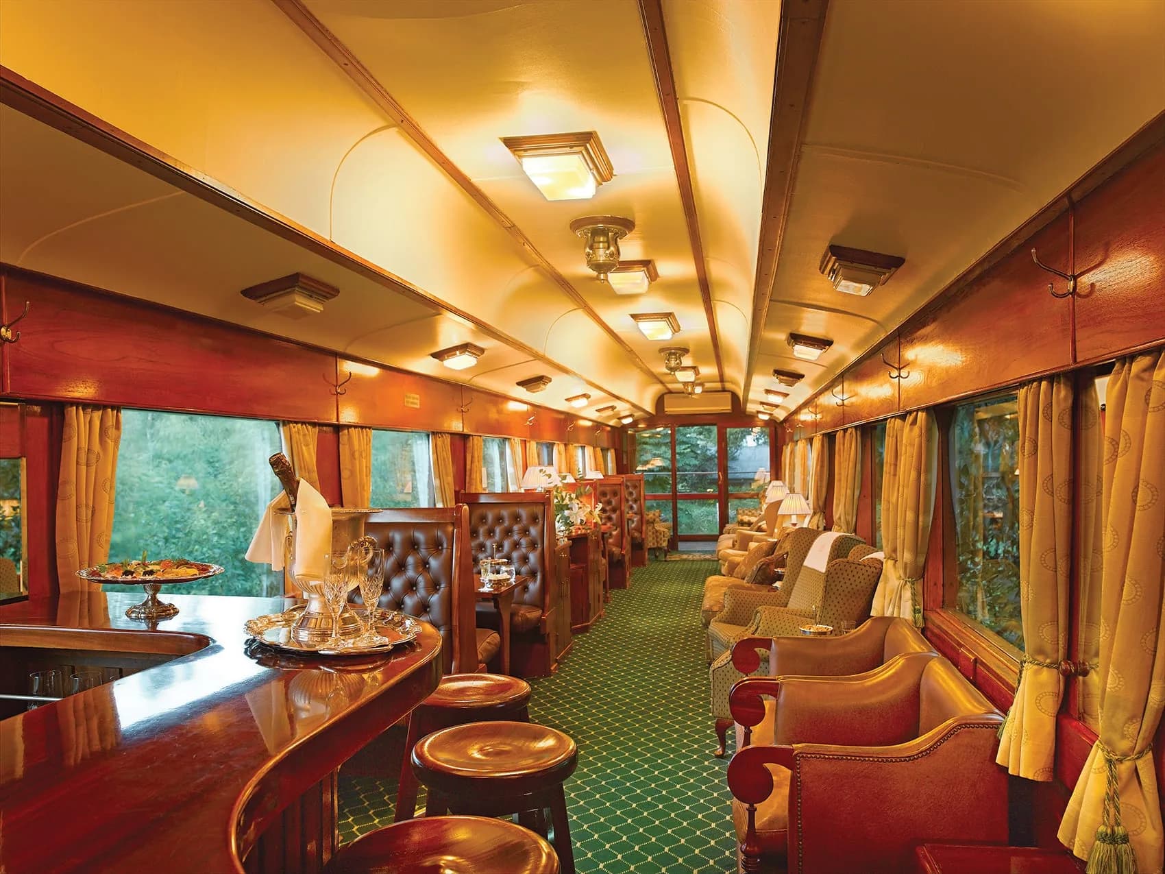 The observation car