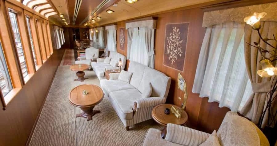 A lounge car