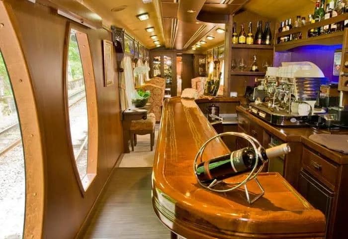 The bar car
