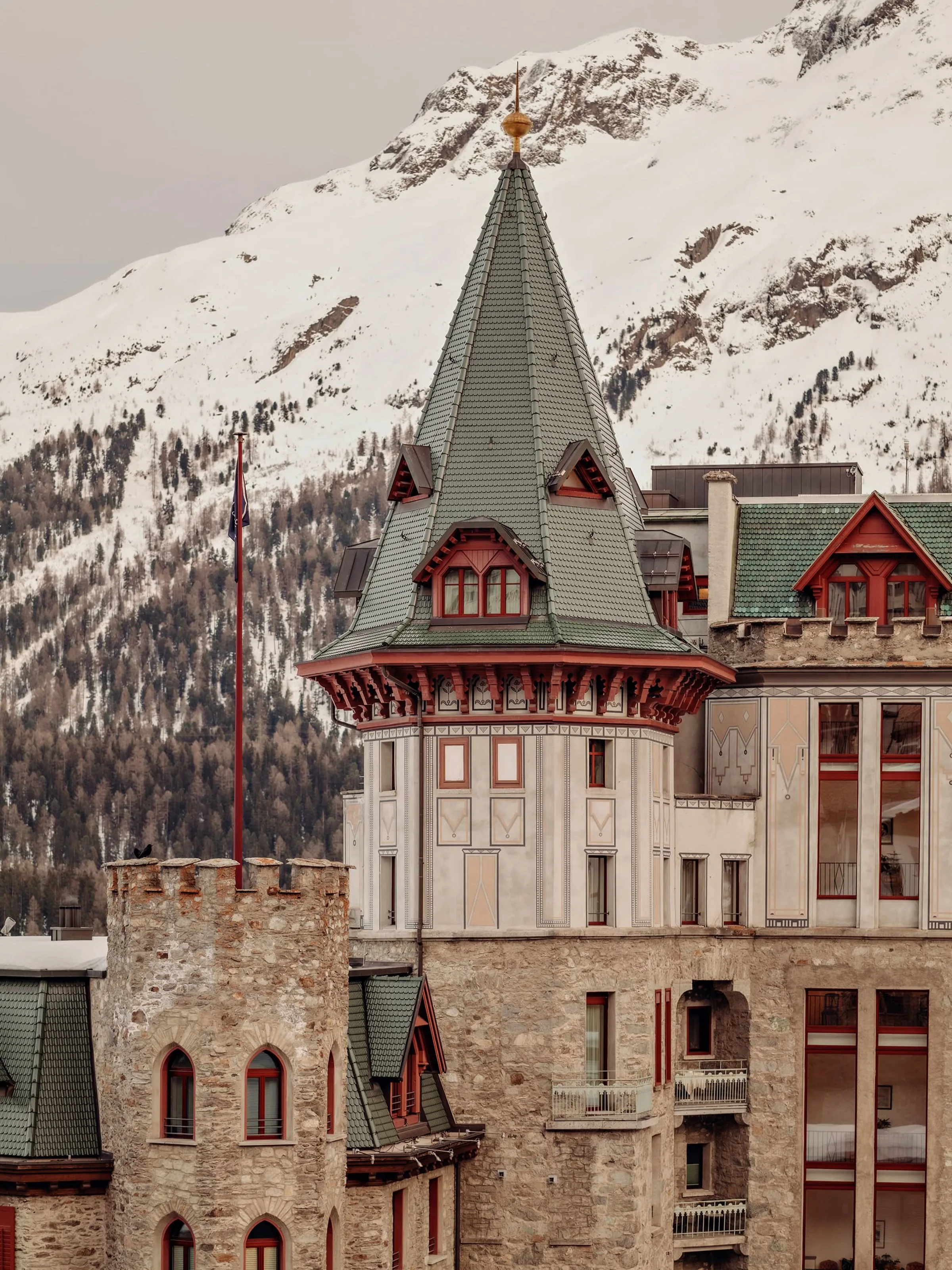 Badrutt's Palace - St. Moritz, Switzerland