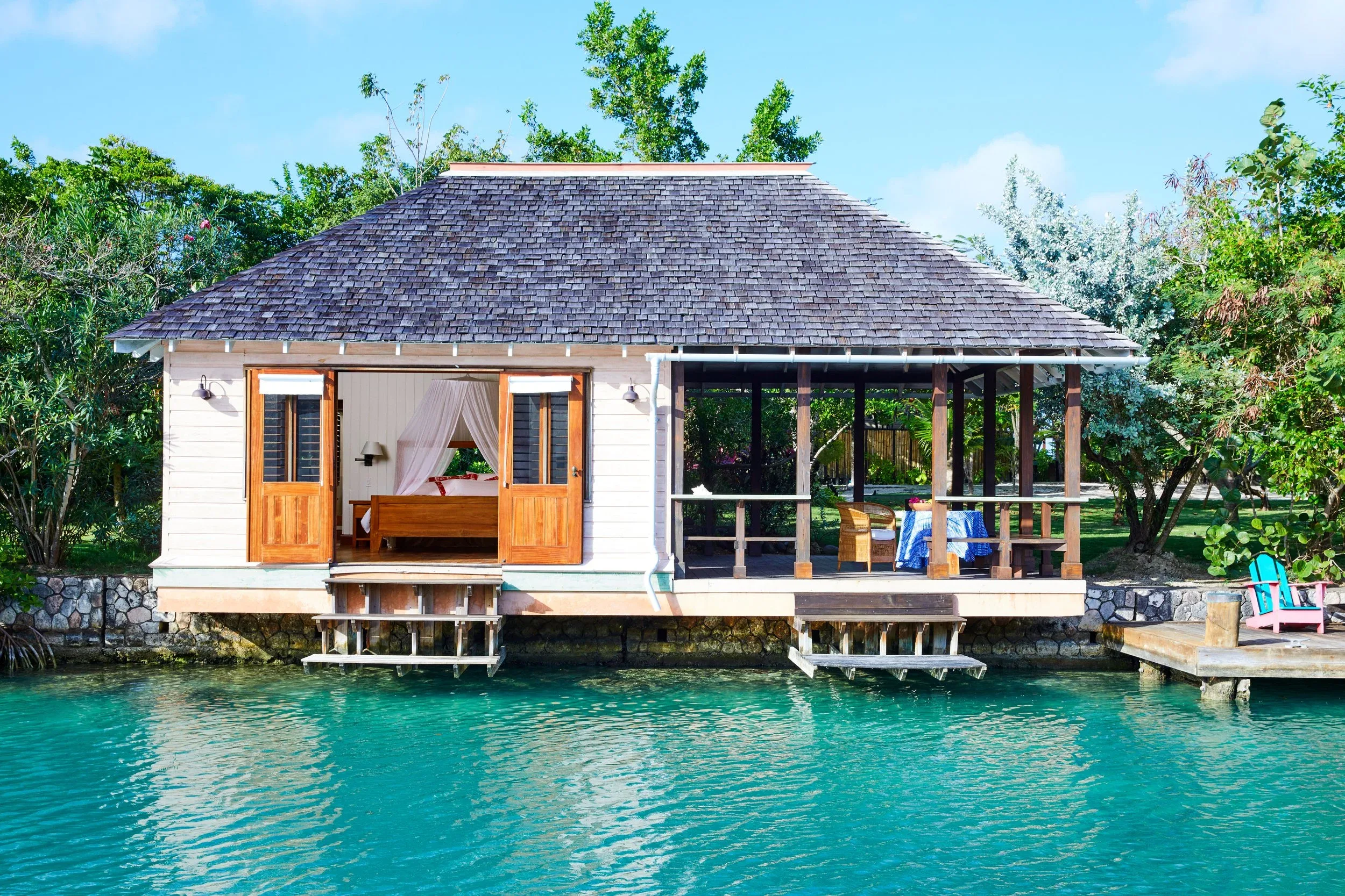 GoldenEye luxury hotel in Oracabessa, Jamaica