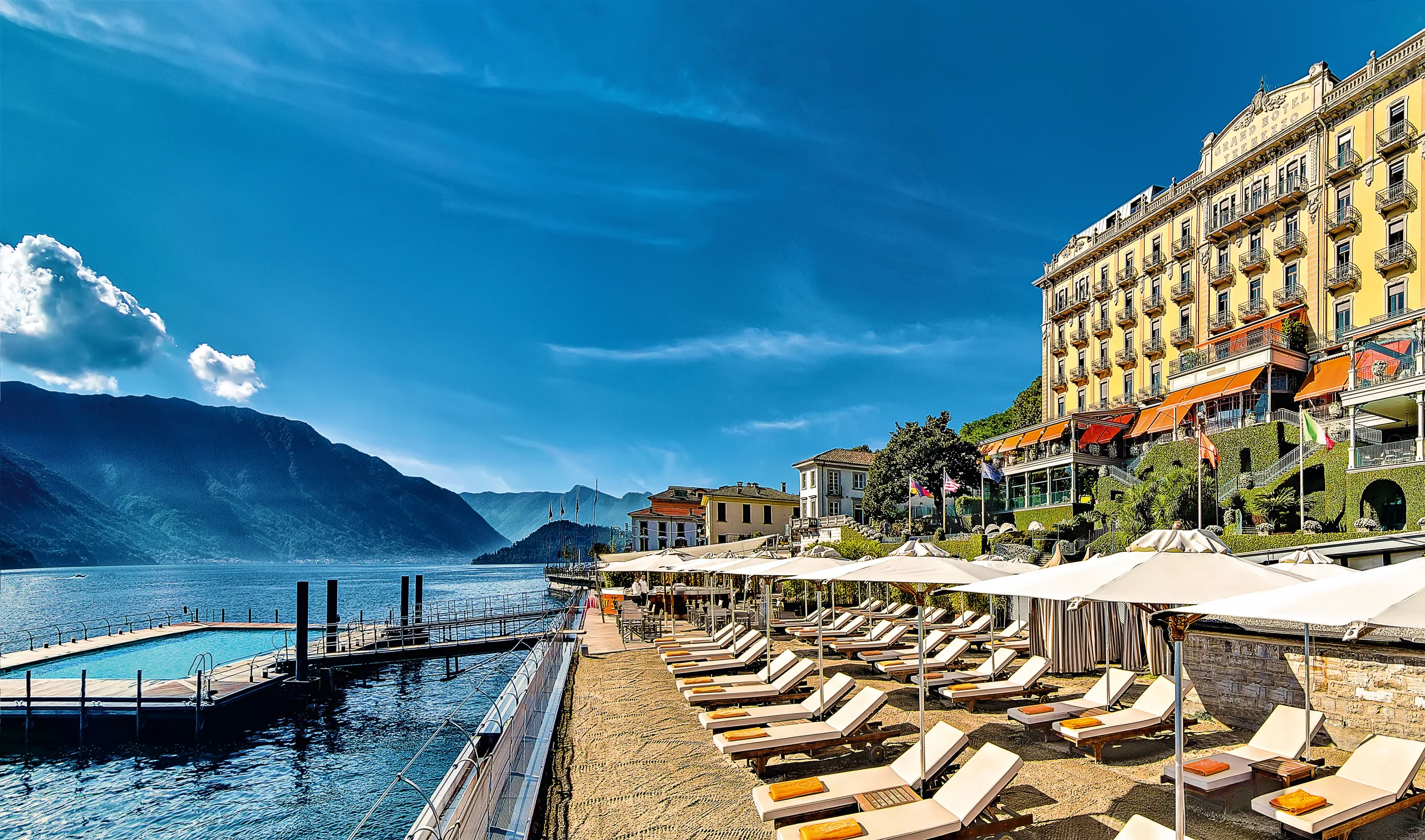 Grand Hotel Tremezzo luxury hotel in Tremezzina, Lake Como, Italy